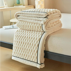 Couverture automne et hiver en velours moelleux