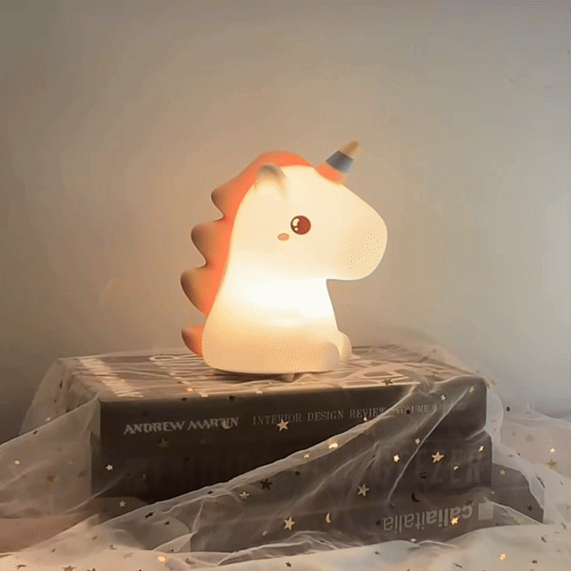 Veilleuse bébé et enfant licorne