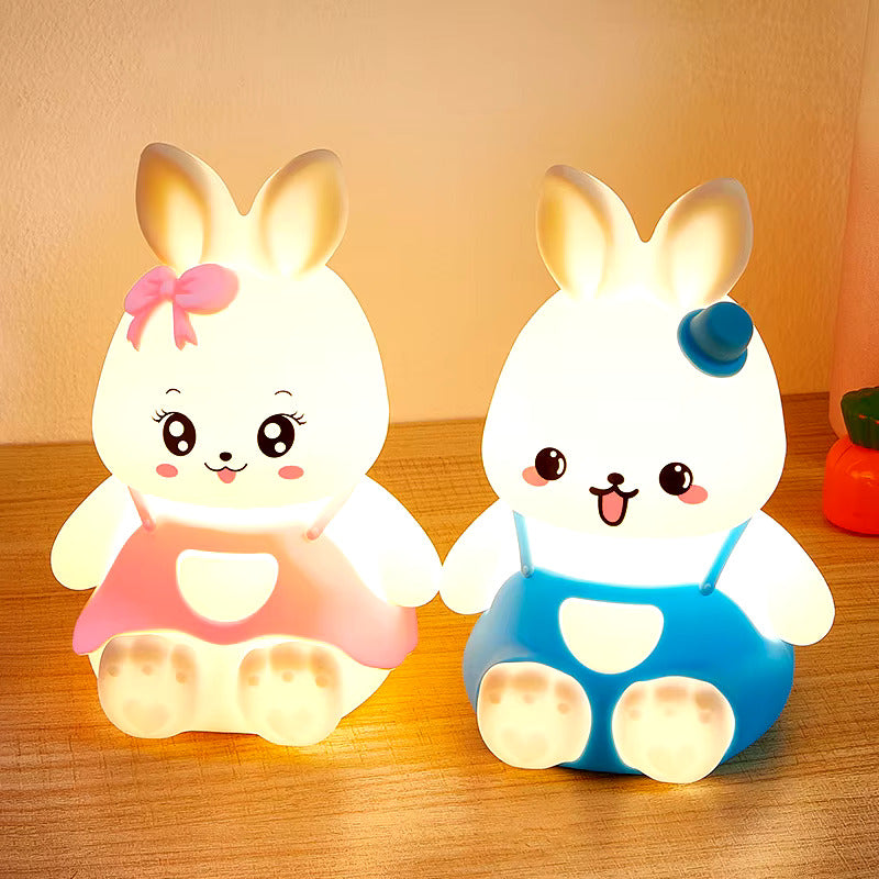 Veilleuse bébé et enfant lapin LED multicolore