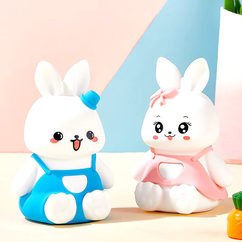 Veilleuse bébé et enfant lapin LED multicolore