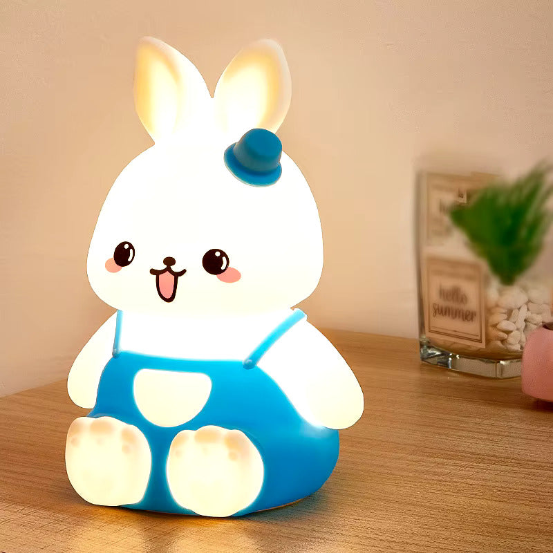 Veilleuse bébé et enfant lapin LED multicolore