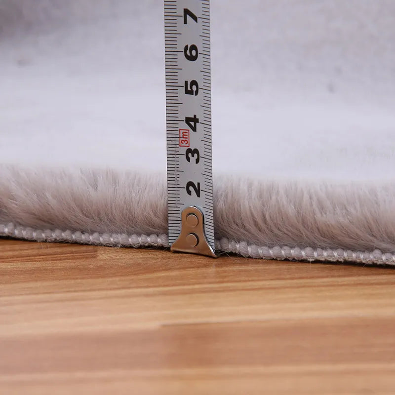 Tapis Rose Doux Imitation Fourrure de Lapin - Confort et Élégance Tapis chambre, Tapis adulte, Tapis chambre